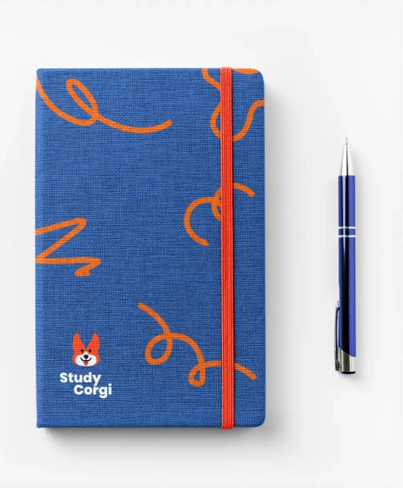 Branded Blue Notepad